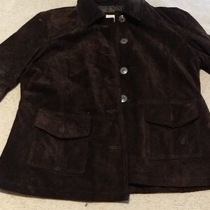 Suede Ll Bean jacket